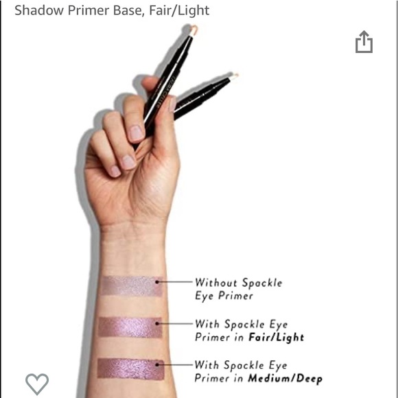 LAURA GELLER SPACKLE- SKIN PERFECTING WATERPROOF EYE PRIMER- FAIR/LIGHT - Picture 2 of 9